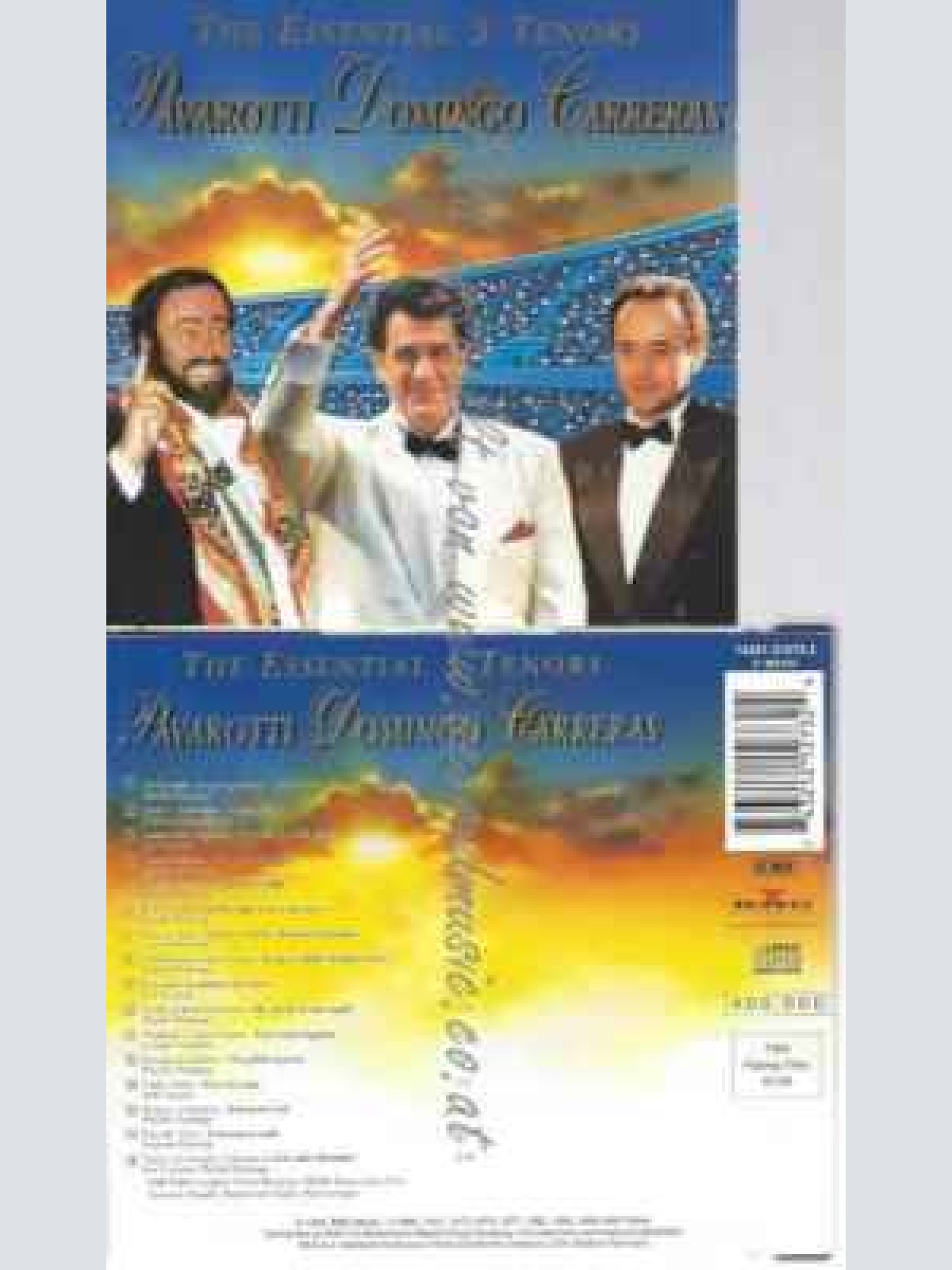 CD--VARIOUS, VERDI, ET AL.--THE ESSENTIAL 3 TENORS: PAVARO
