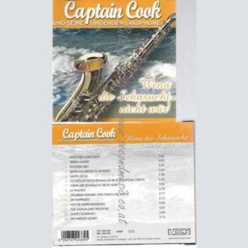CD--CAPTAIN COOK  WENN DIE SEHNSUCHT NICHT WÄR'