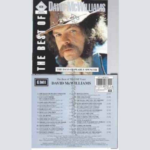 CD--DAVID MCWILLIAMS--THE DAYS OF PEARLY SPENCER