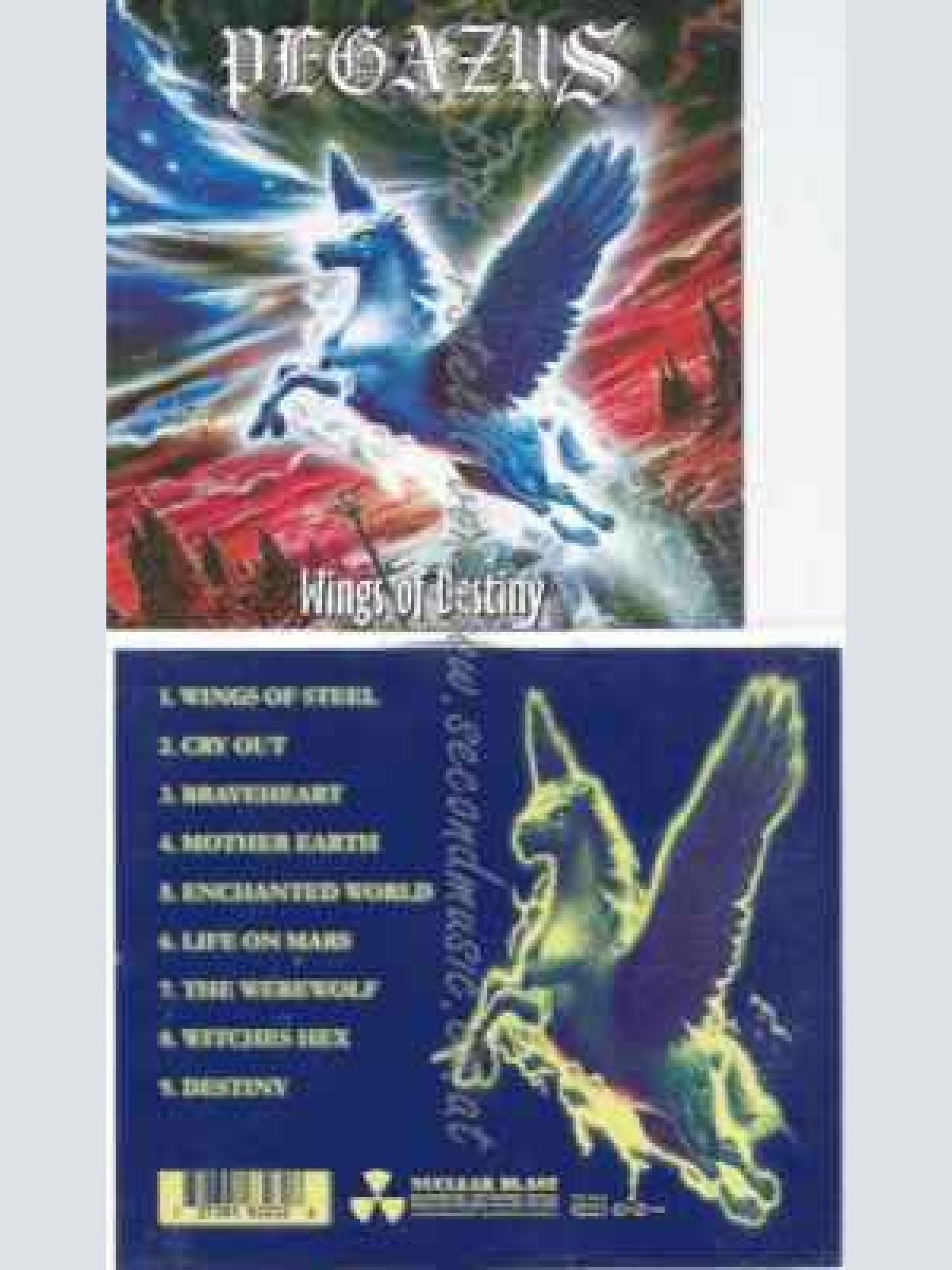 CD--PEGAZUS--WINGS OF DESTINY