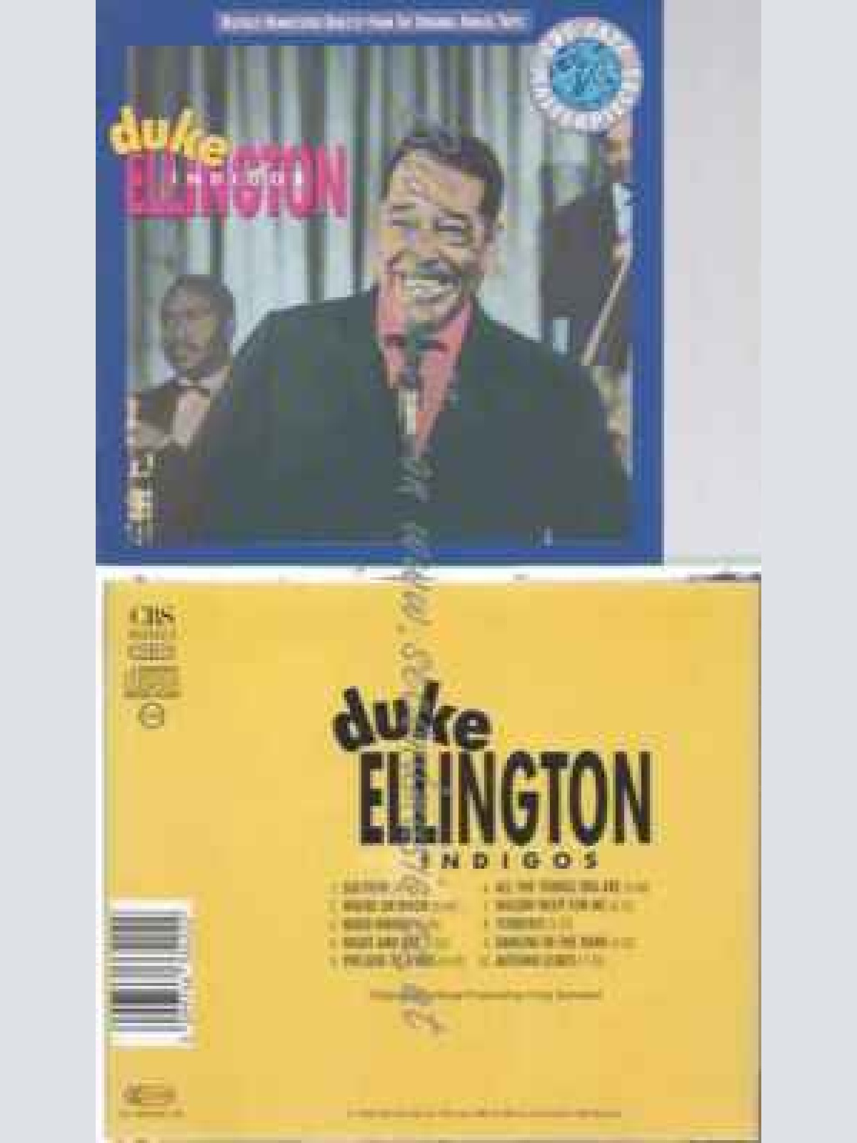 CD--DUKE ELLINGTON -DUKE ELLINGTON-MOOD INDIGO
