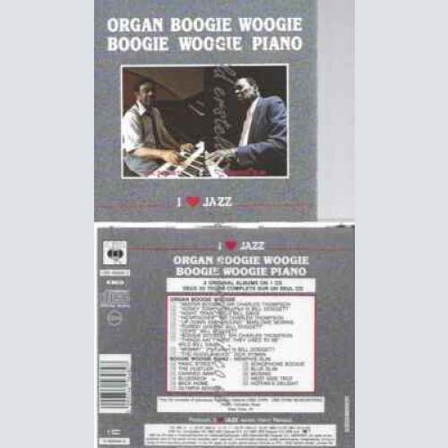 CD--SIR CHARLES THOMPSON--ORGAN BOOGIE WOOGIE