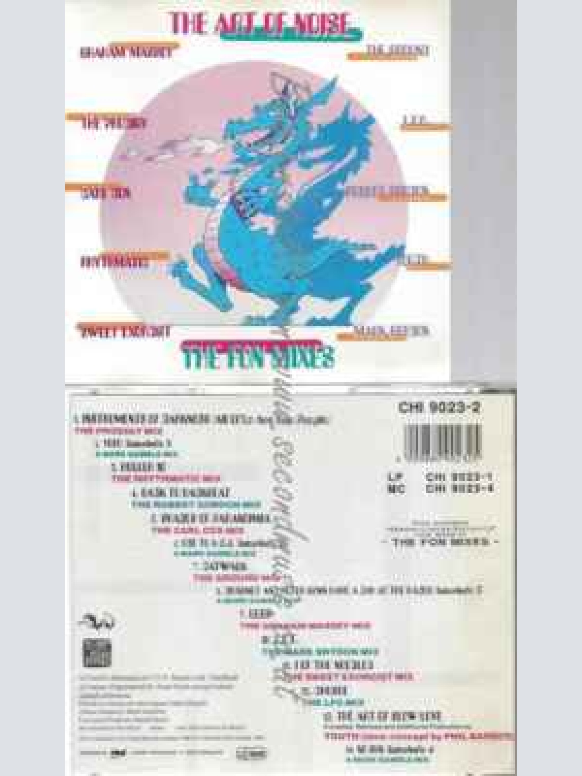 CD--THE ART OF NOISE--FON MIXES ()