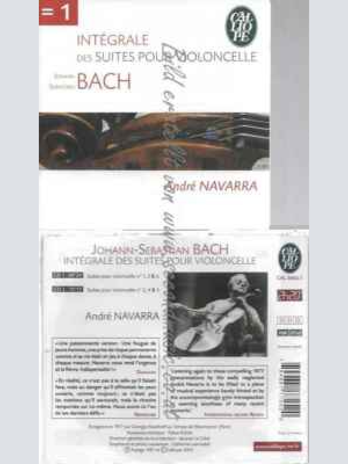CD--NAVARRA,ANDRÉ  --SÄMTLICHE SUITEN FÜR CELLO SOLO