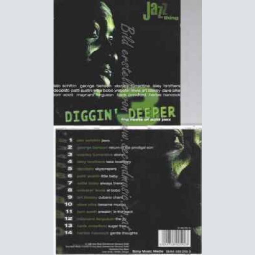 CD--VARIOUS--DIGGIN' DEEPER 3 - THE ROOTS OF ACID JAZZ, VOL.