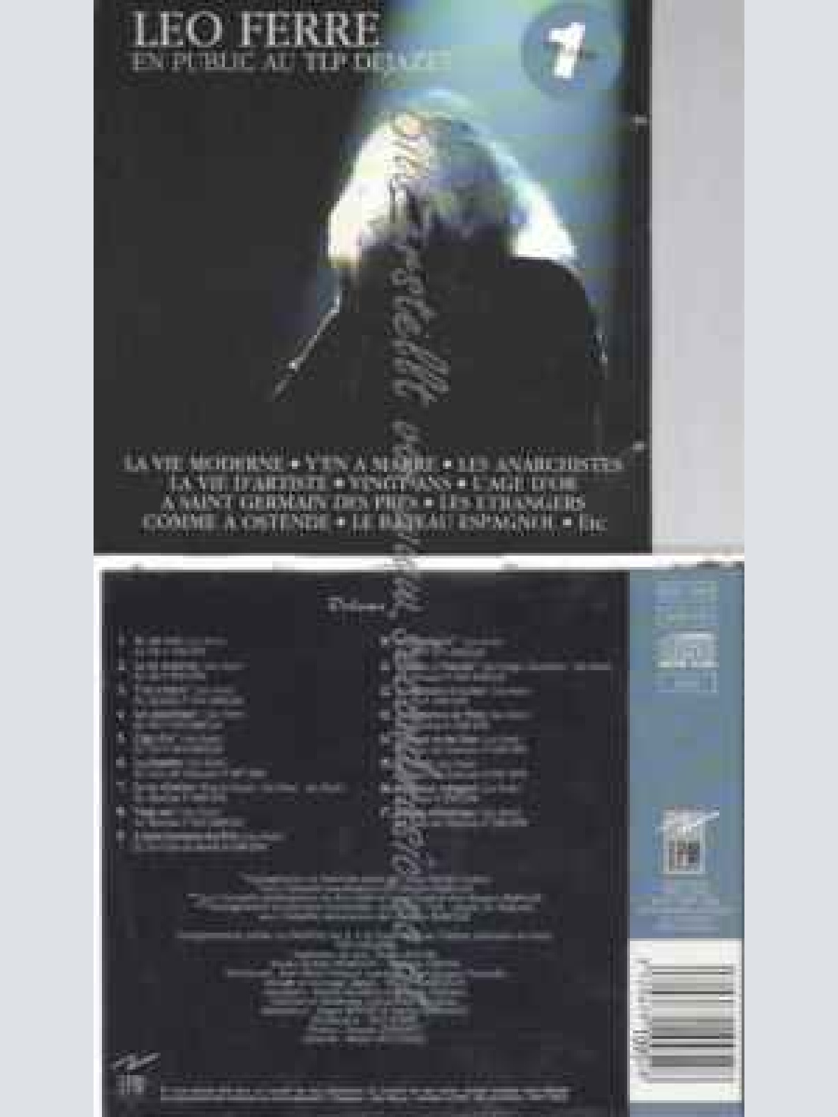 CD--LEO FERRE--EN PUBLIC AU LP DEJAZET