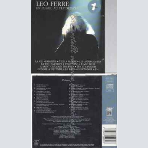 CD--LEO FERRE--EN PUBLIC AU LP DEJAZET