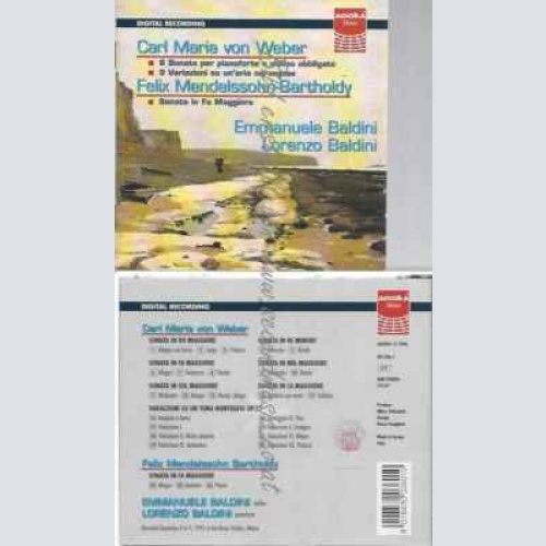 CD--WEBER UND MENDELSSOHN--WERKE