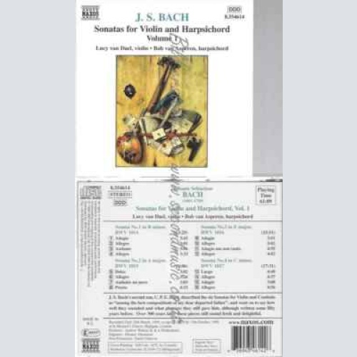 CD--DAEL,LUCY VAN, ASPEREN,BOB VAN, ET AL.--VIOLINSONATEN VOL.