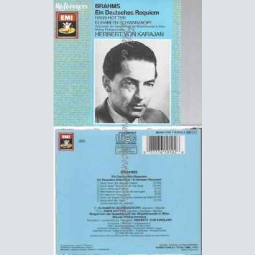 CD--ELISABETH SCHWARZKOPF, HANS HOTTER, ET AL.--EIN DEUTSCHES REQUIEM