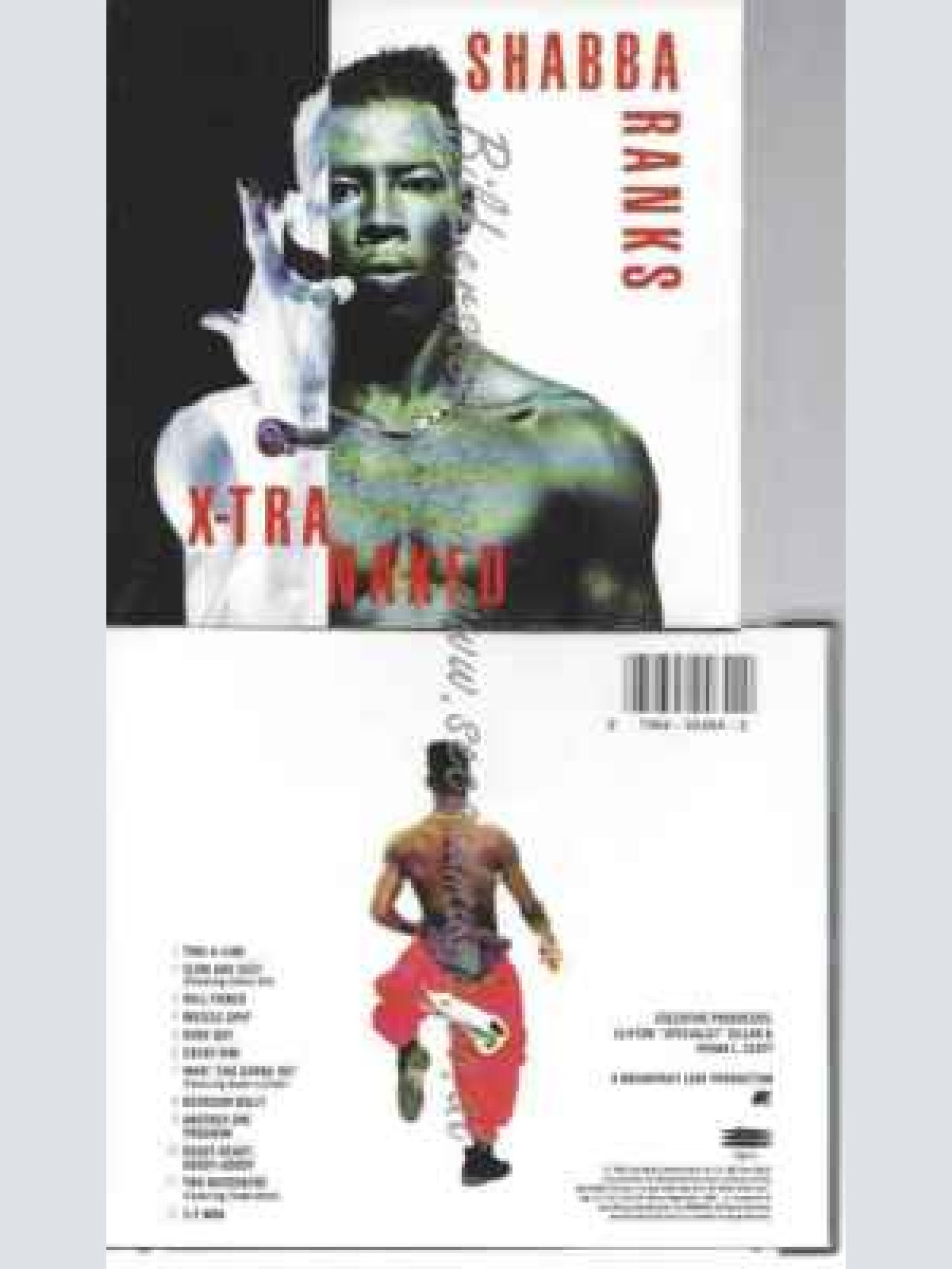 CD--SHABBA RANKS--X-TRA NAKED