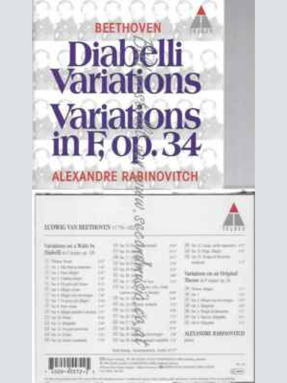 CD--RABINOWITSCH,ALEXANDER  --DIABELLI VARIATIONEN