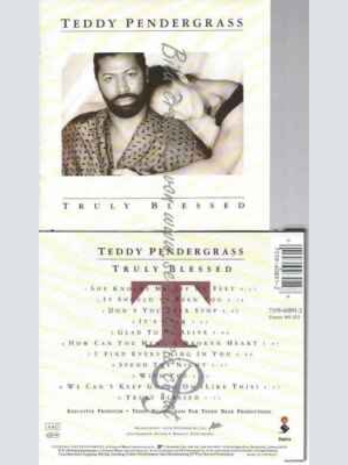 CD--TEDDY PENDERGRASS--TRULY BLESSED