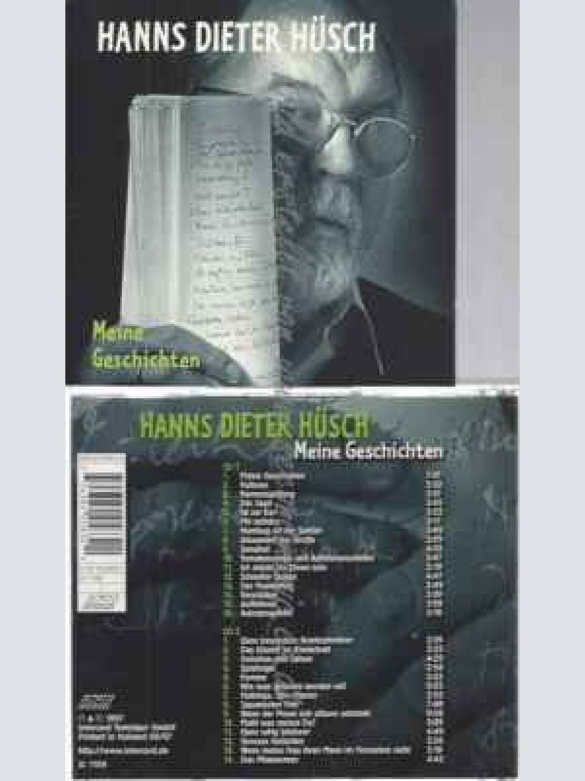 CD--HANNS DIETER HÜSCH--MEINE GESCHICHTEN