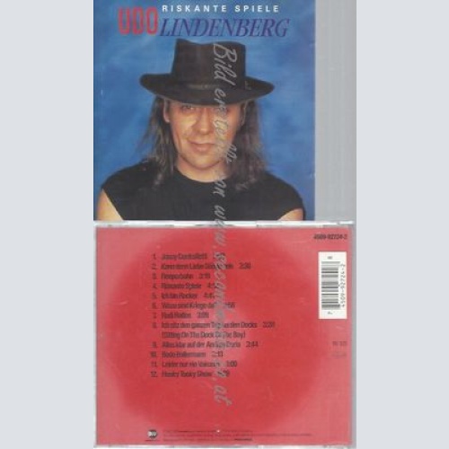 CD--UDO LINDENBERG--RISKANTE SPIELE -COMPILATION,  TRACKS, -