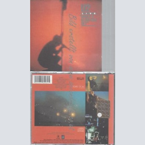 CD--U2--UNDER A BLOOD RED SKY --