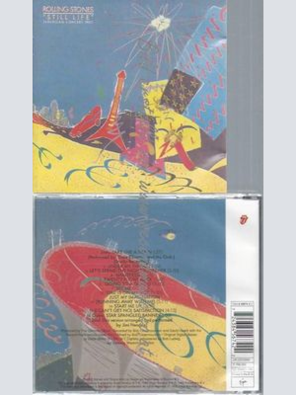 CD--THE ROLLING STONES--STILL LIFE -AMERICAN CONCERT -