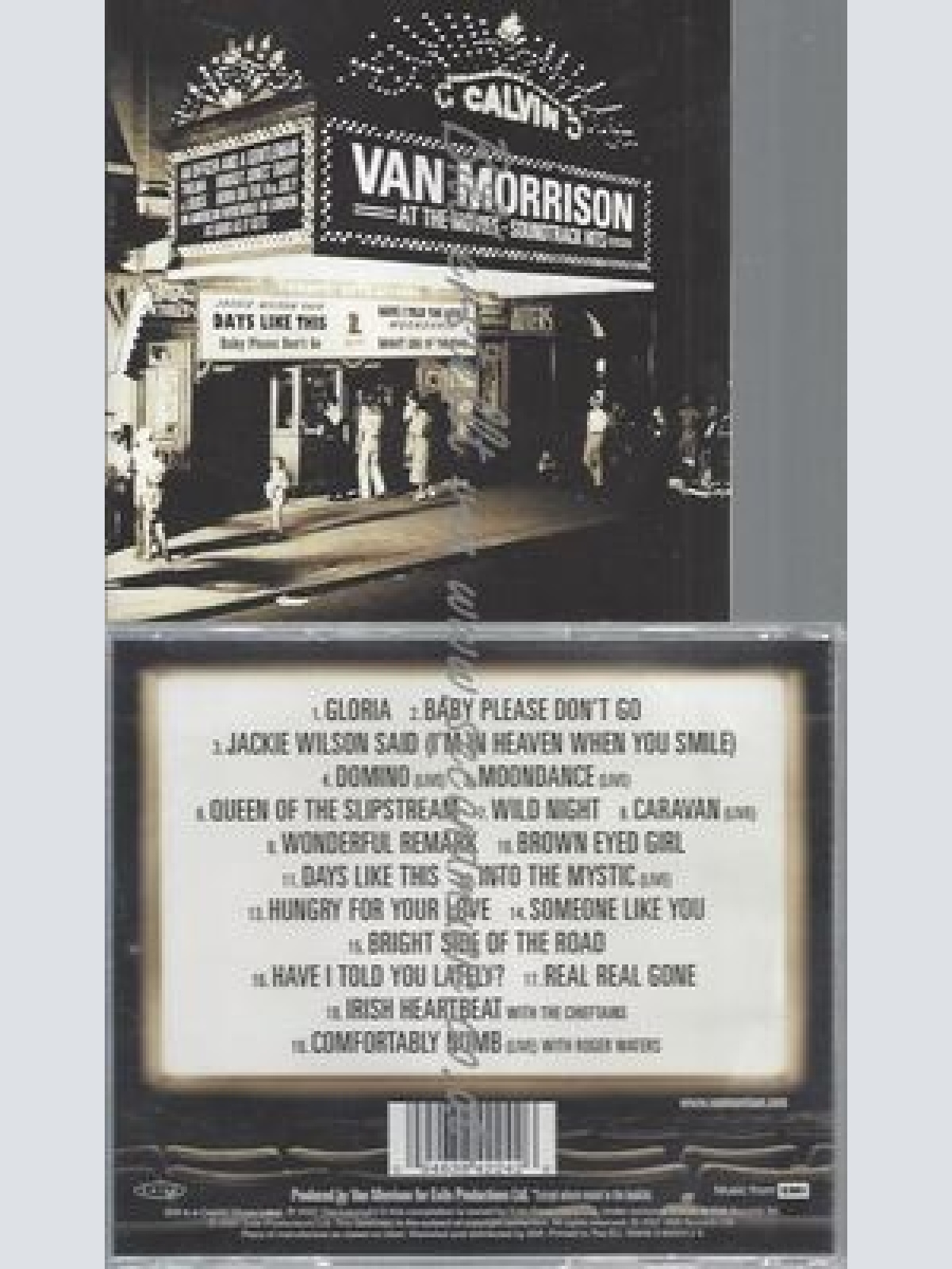 CD--VAN MORRISON--AT THE MOVIES-SOUNDTRACKS HITS