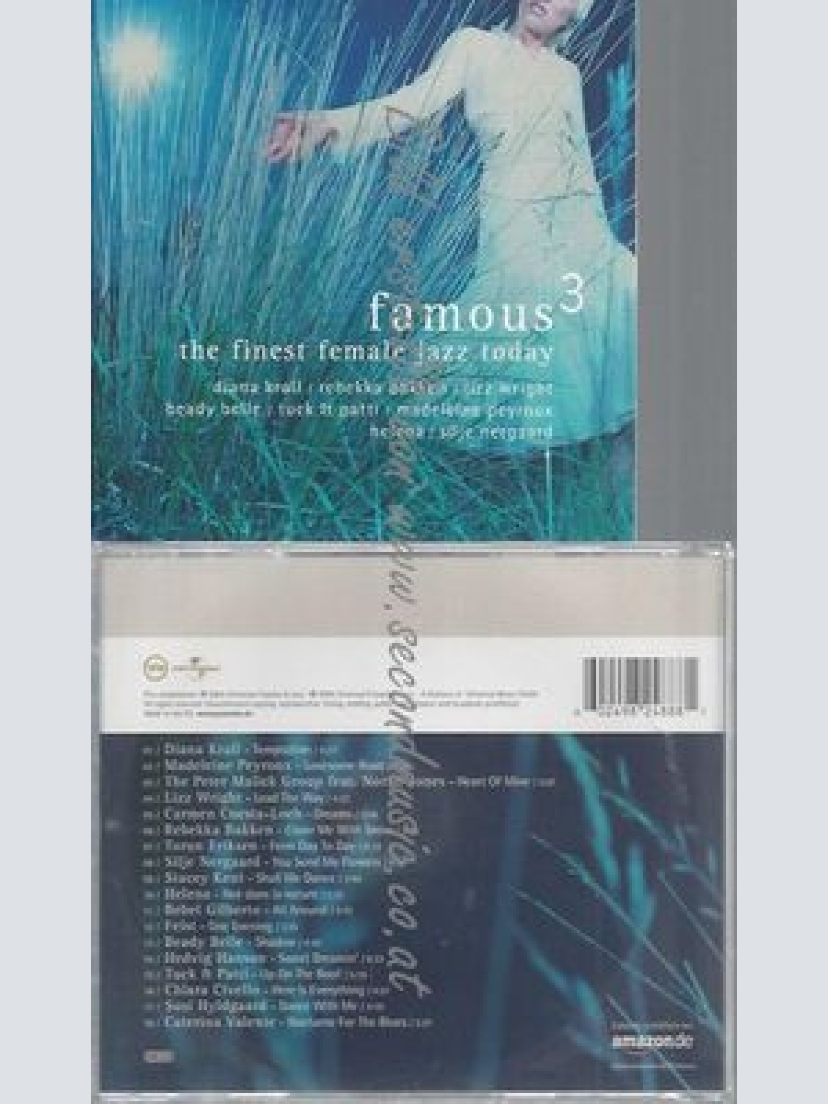 CD--VARIOUS--FAMOUS 3  - THE FINEST FEMALE JAZZ TODAY -