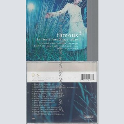 CD--VARIOUS--FAMOUS 3  - THE FINEST FEMALE JAZZ TODAY -