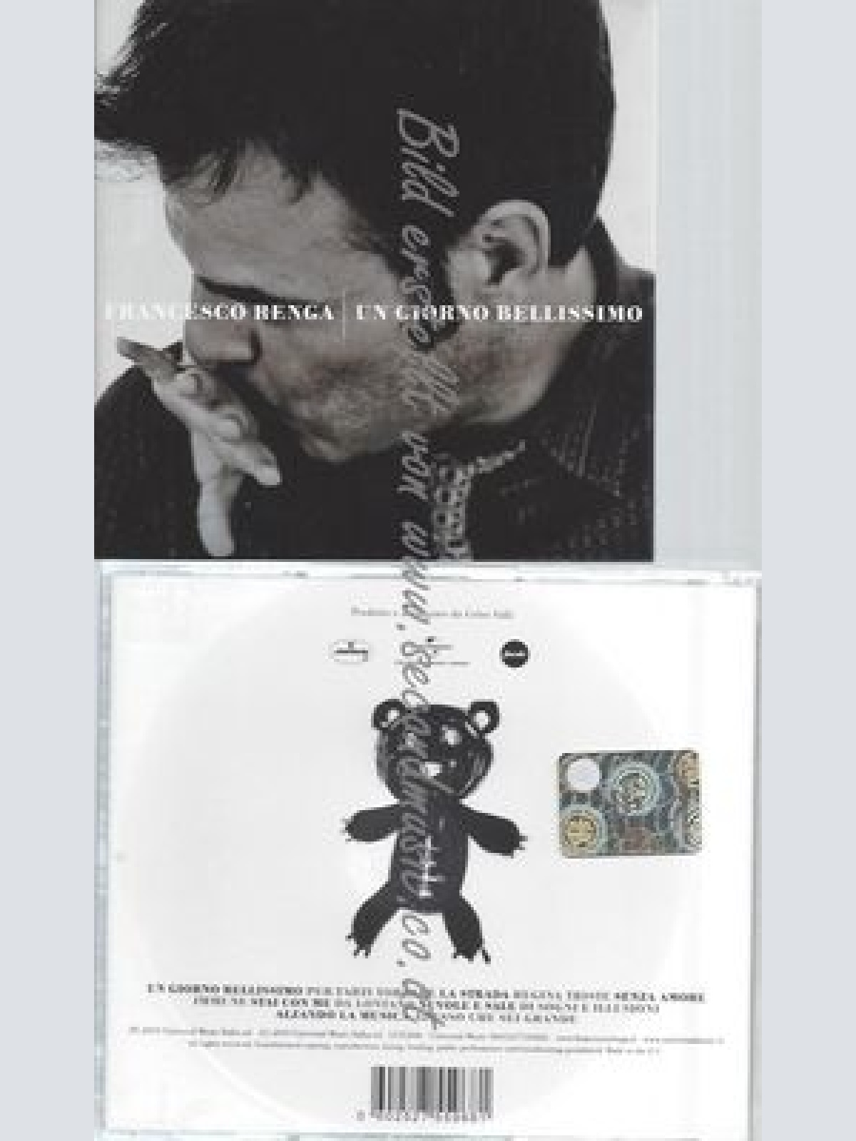 CD--FRANCESCO RENGA--UN GIORNO BELLISSIMO