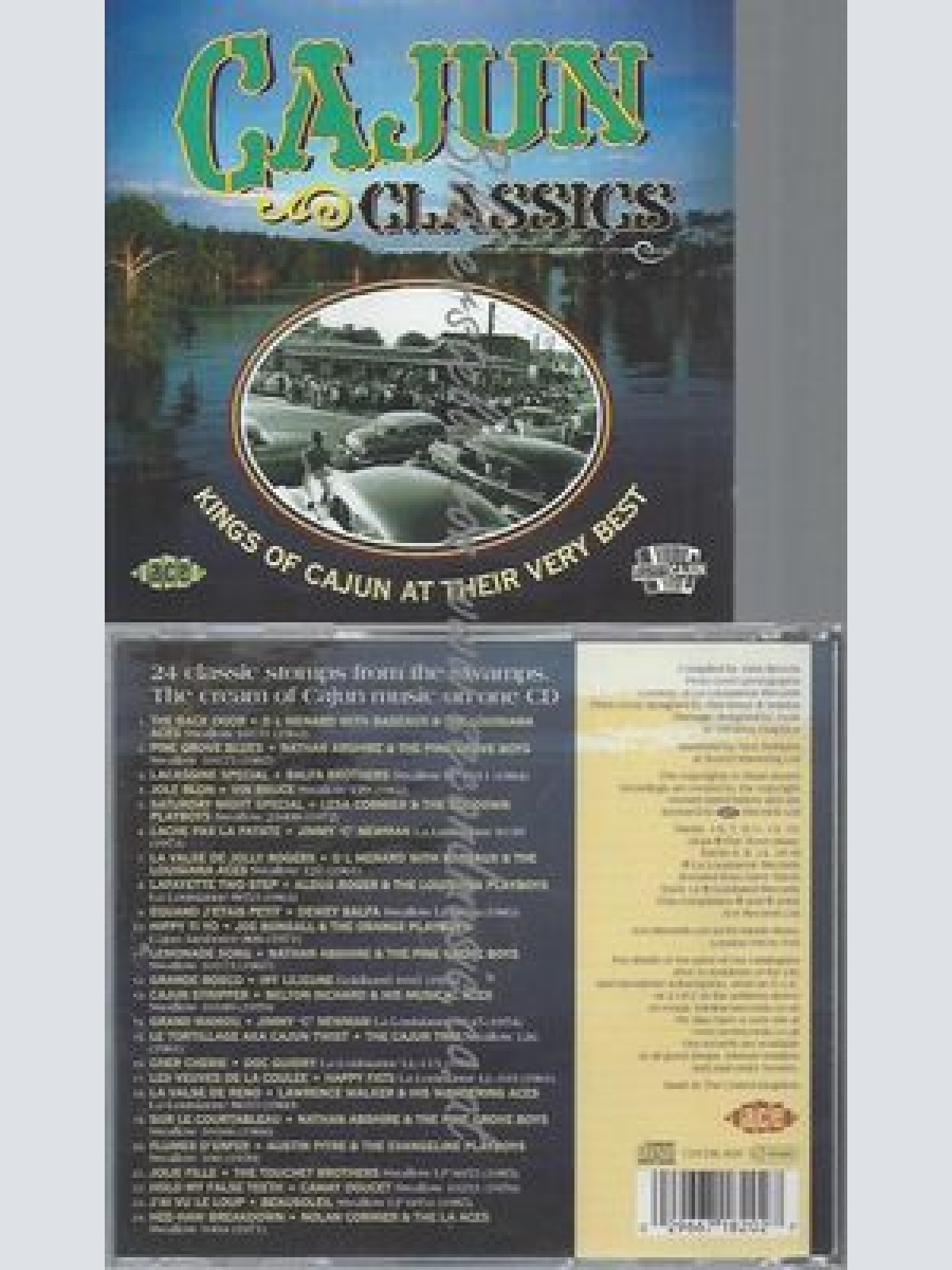 CD--VARIOUS--CAJUN CLASSICS