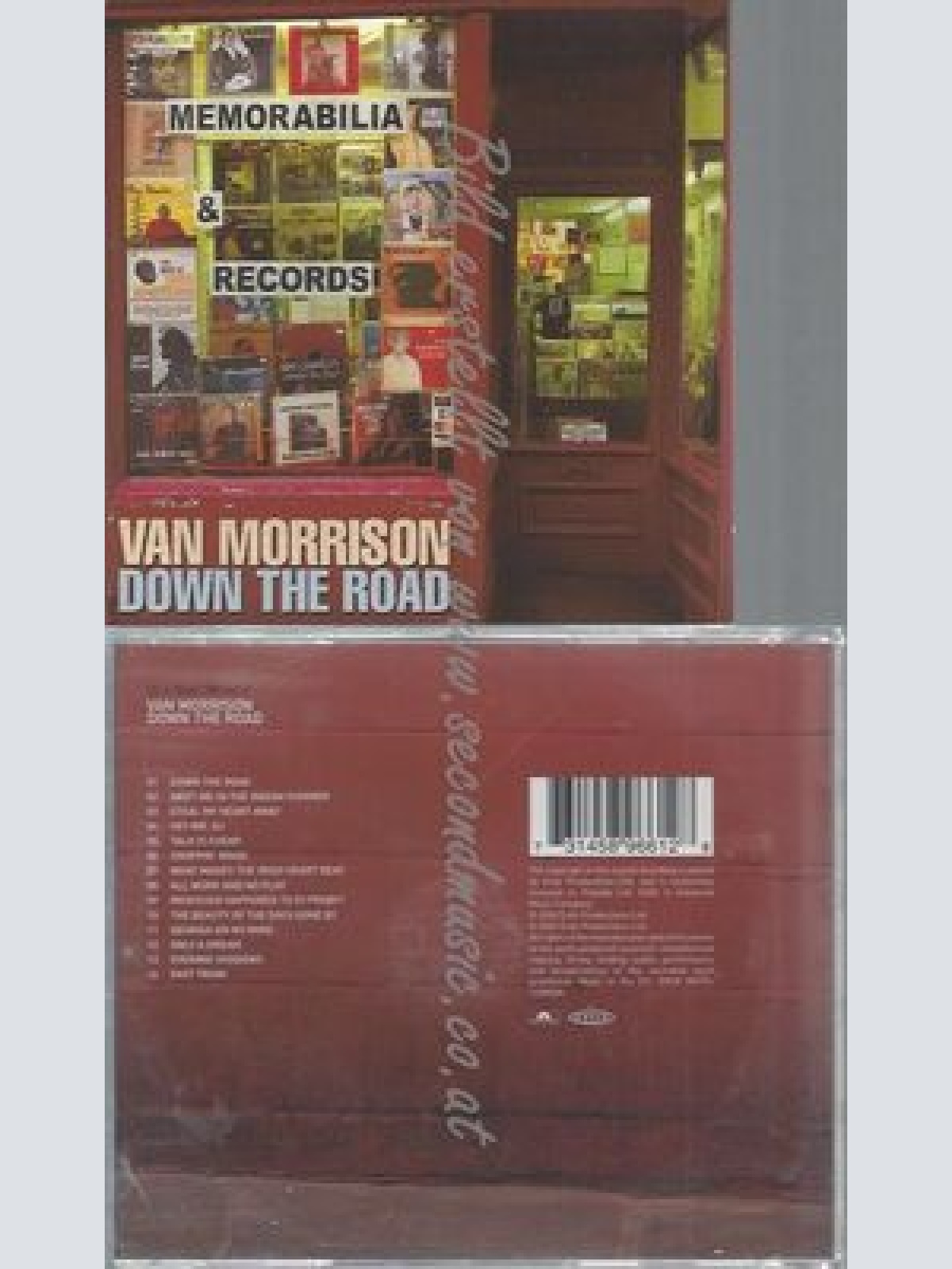 CD--VAN MORRISON--DOWN THE ROAD