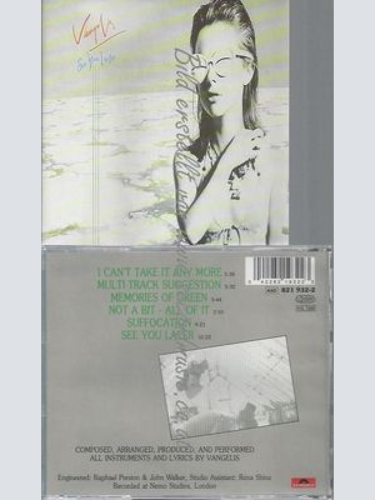 CD--VANGELIS--SEE YOU LATER