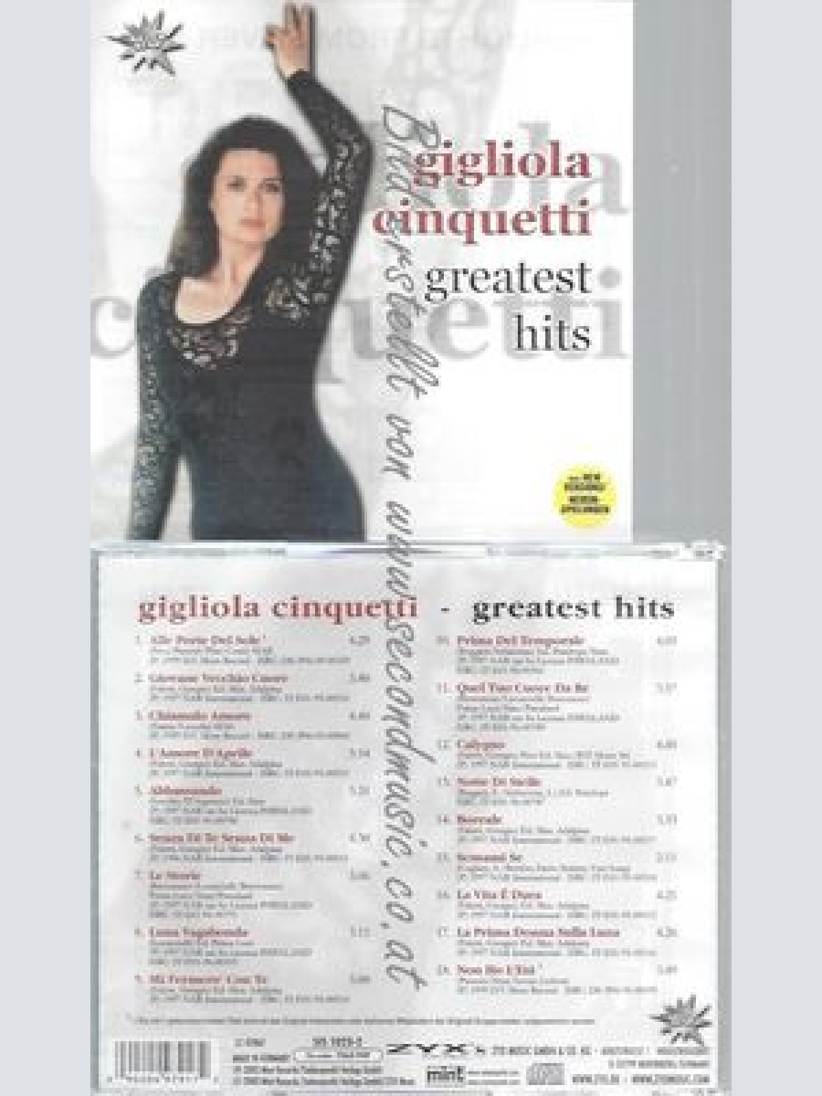CD--GIGLIOLA CINQUETTI--GREATEST HITS