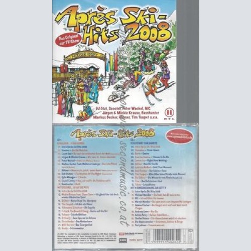 CD--VARIOUS--APRES SKI HITS  | DOPPEL-CD 2008