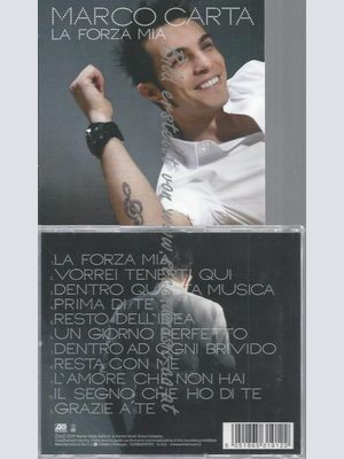 CD--MARCO CARTA--LA FORZA MIA