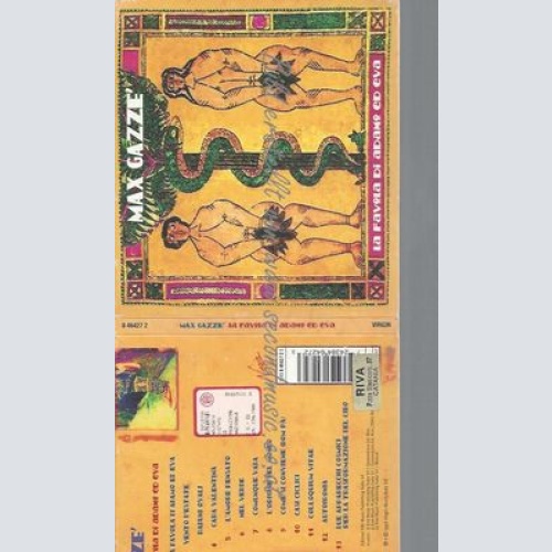 CD--MAX GAZZÈ--LA FAVOLA DI ADAMO ED EVA