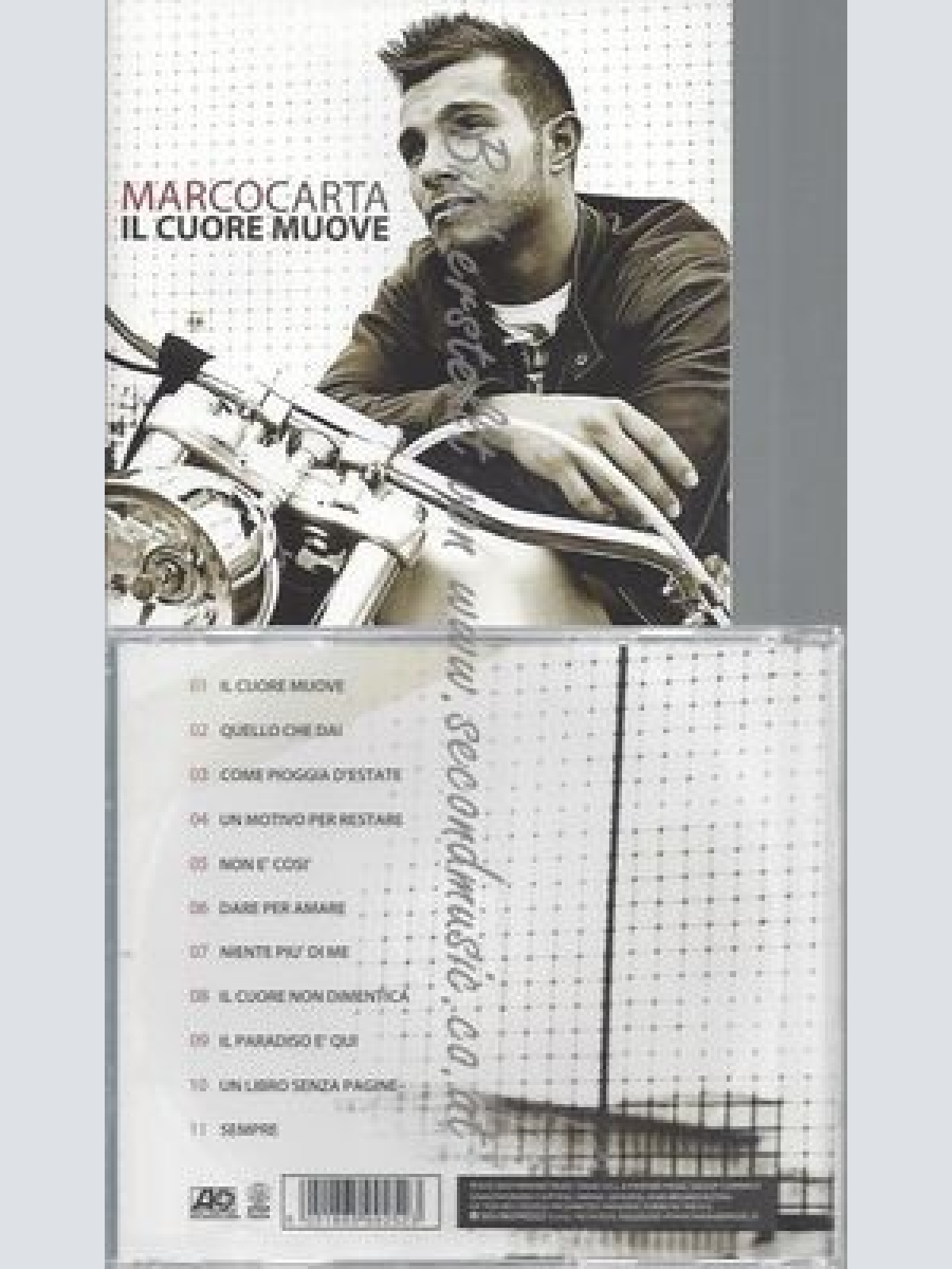 CD--MARCO CARTA--IL CUORE MUOVE