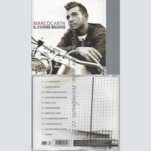 CD--MARCO CARTA--IL CUORE MUOVE