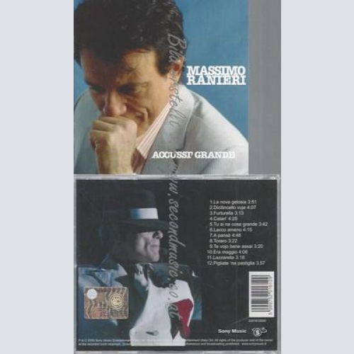 CD--MASSIMO RANIERI--ACCUSÌ GRANDE
