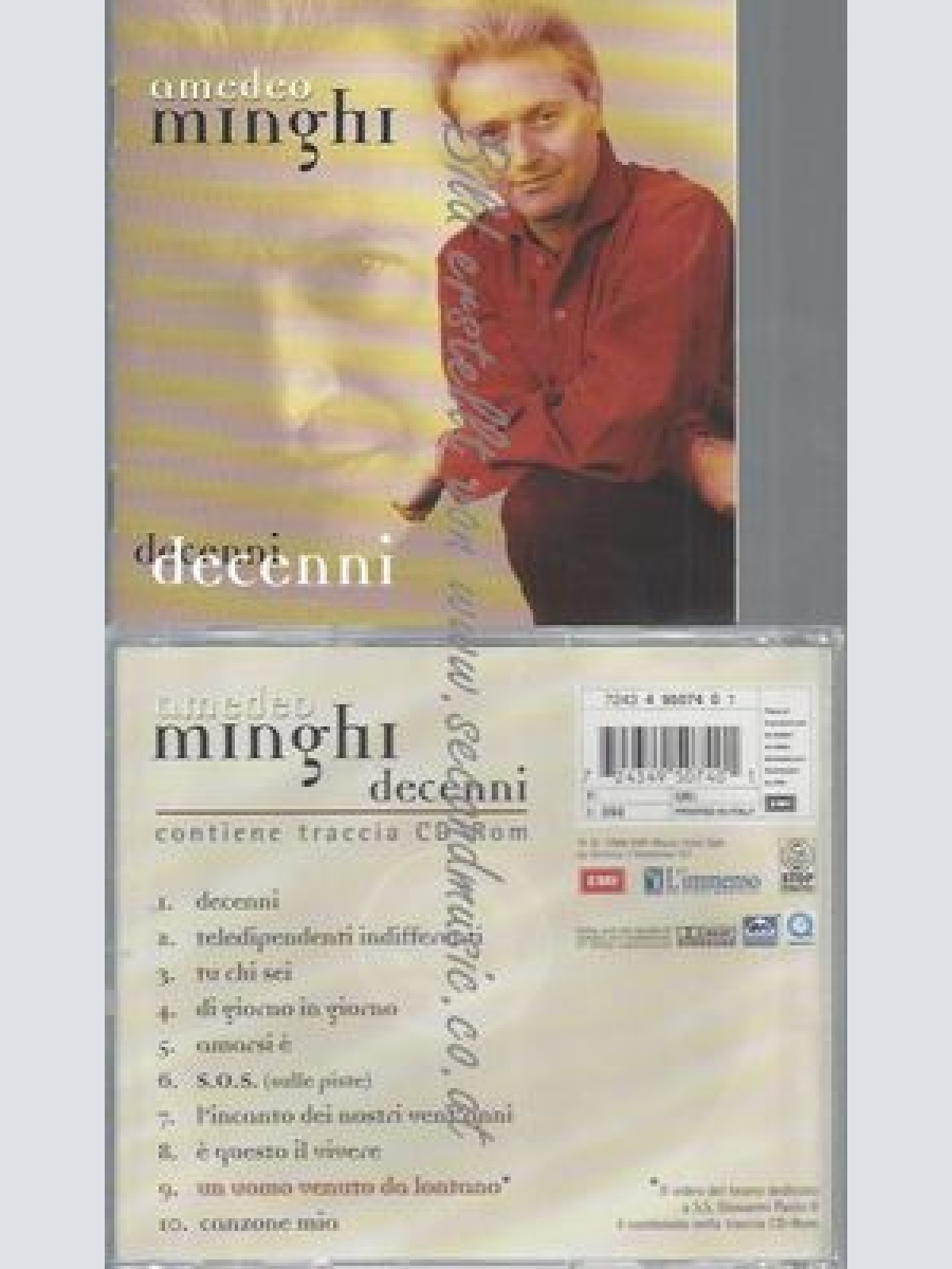 CD--AMEDEO MINGHI--DECENNI