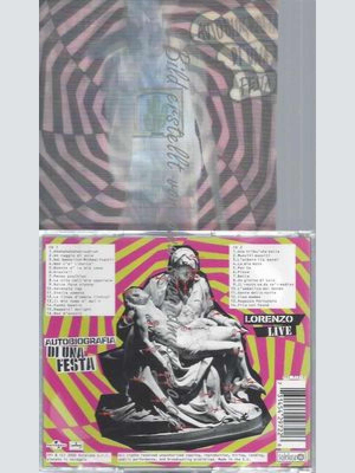 CD--JOVANOTTI UND LORENZO--AUTOBIOGRAFIA DI UNA FESTA - LORENZO LIVE