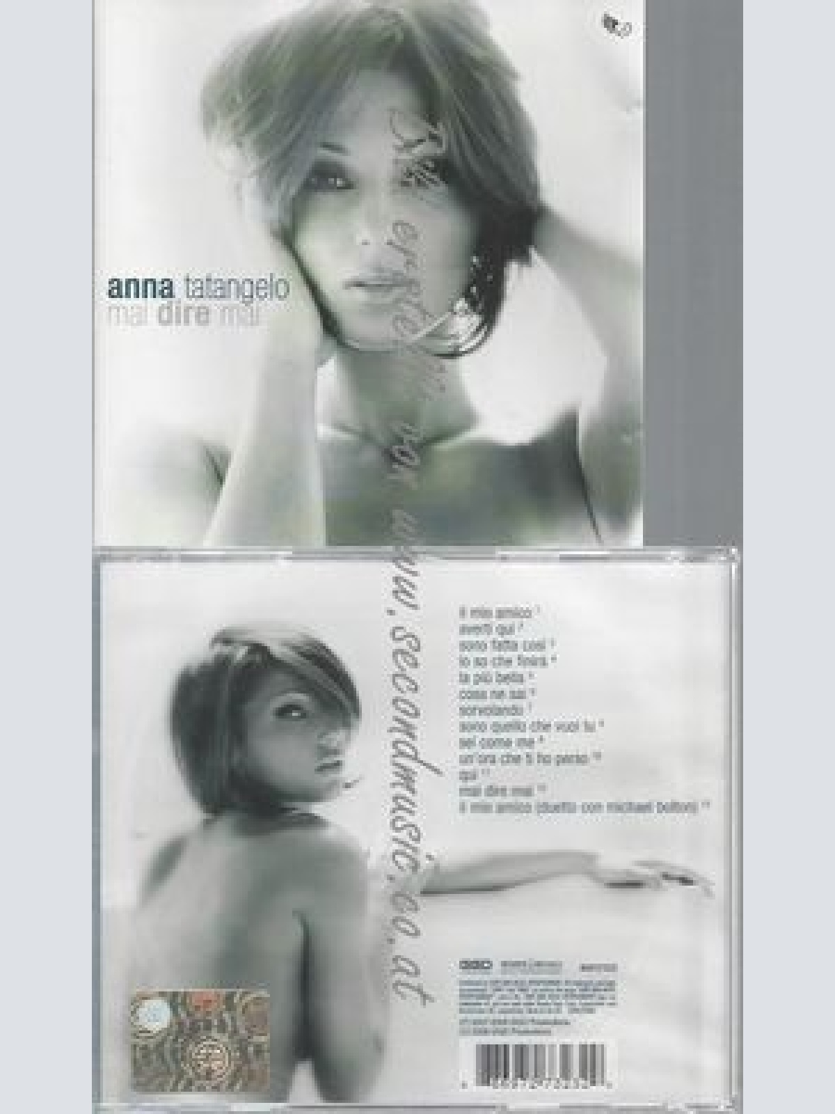 CD--ANNA TATANGELO--MAI DIRE MAI