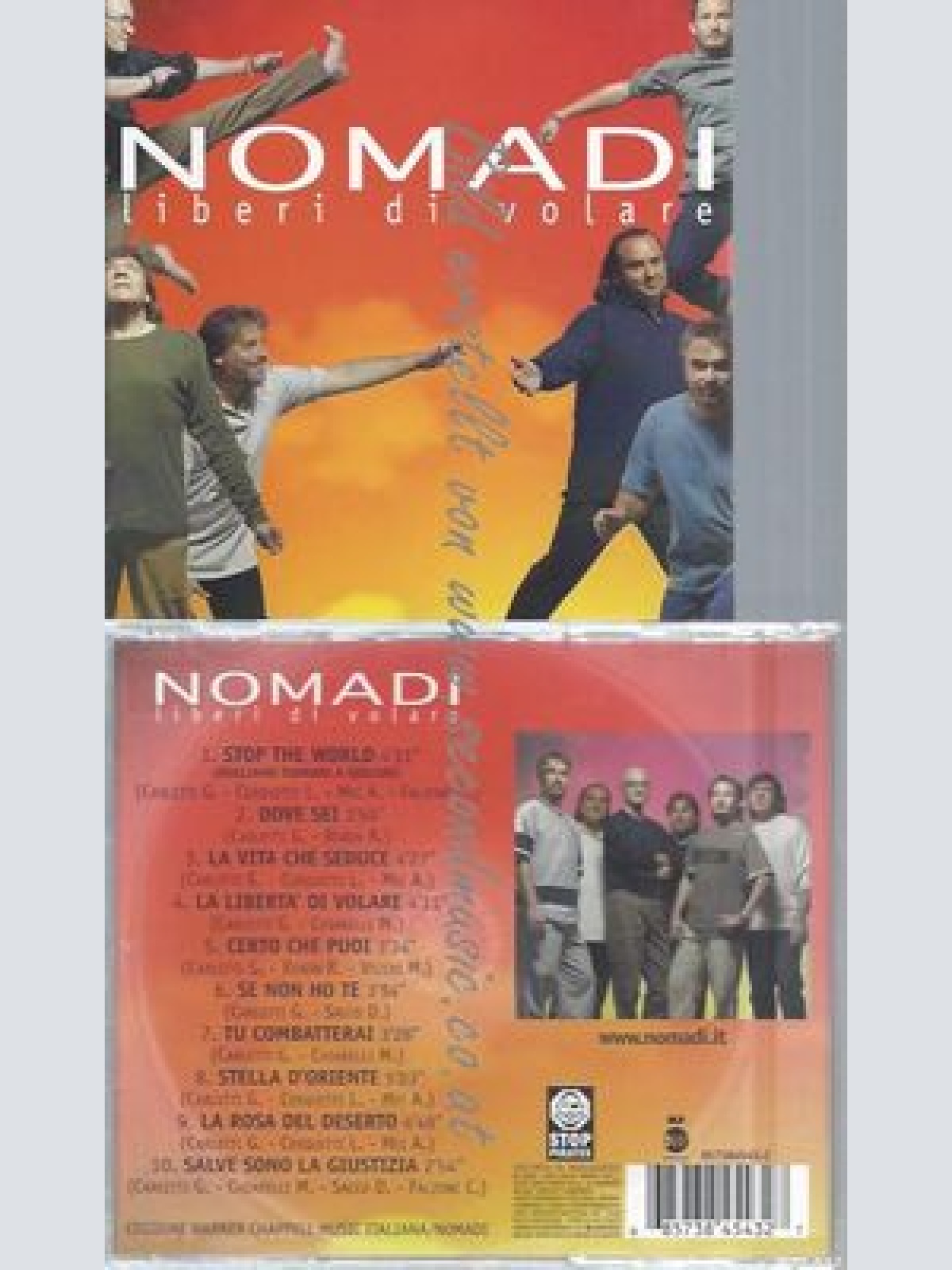 CD--NOMADI--LIBERI DI VOLARE