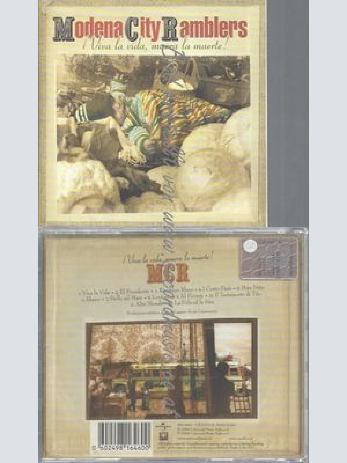 CD--MODENA CITY RAMBLERS--VIVA LA VIDA, MUERA LA MUERTE!