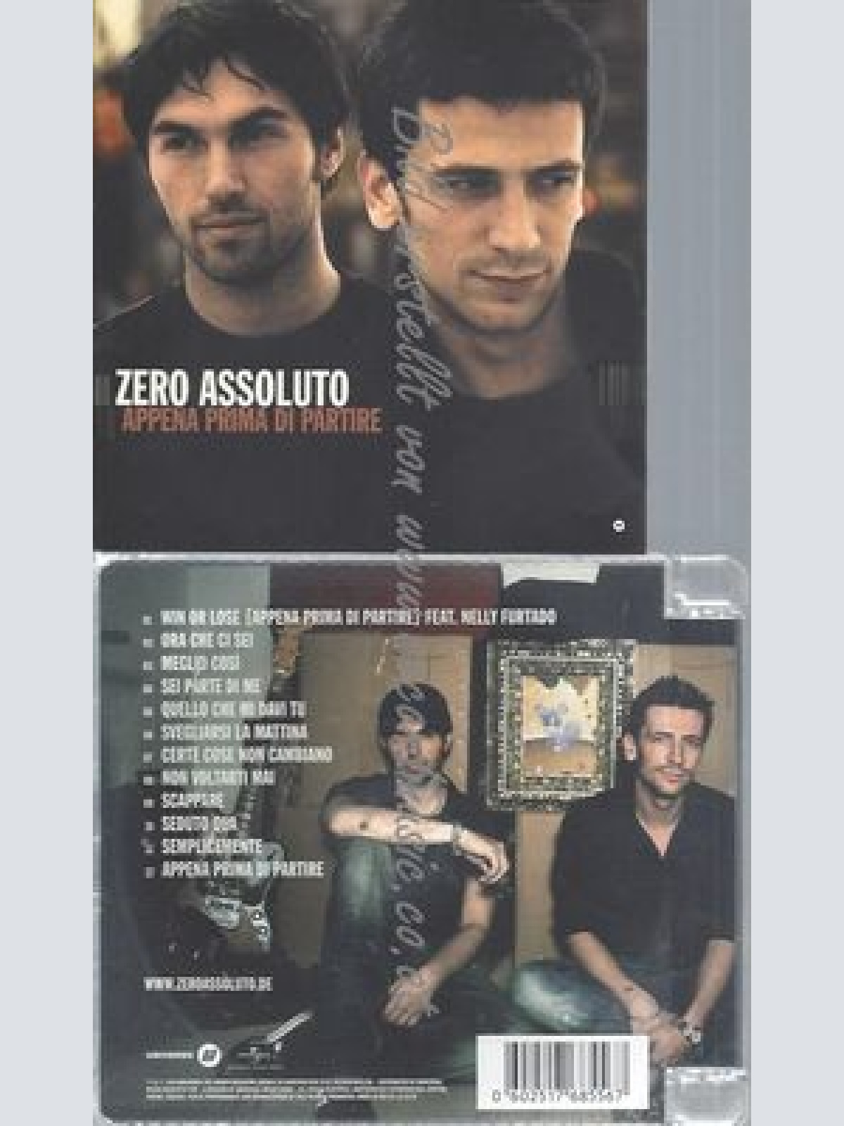 CD--ZERO ASSOLUTO--APPENA PRIMA DI PARTIRE -DIGITAL VERSION-