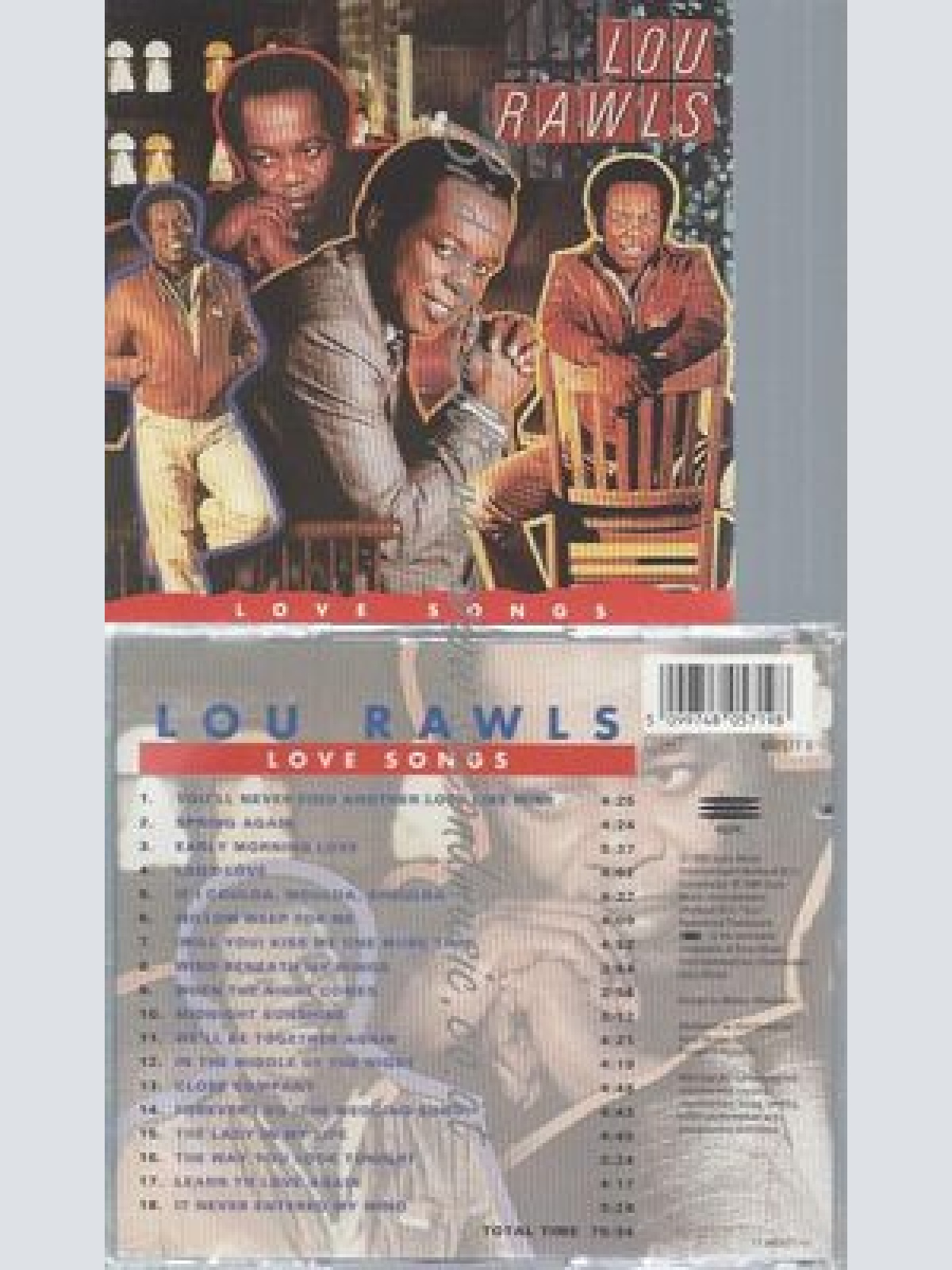 CD--LOU RAWLS--LOVE SONGS -
