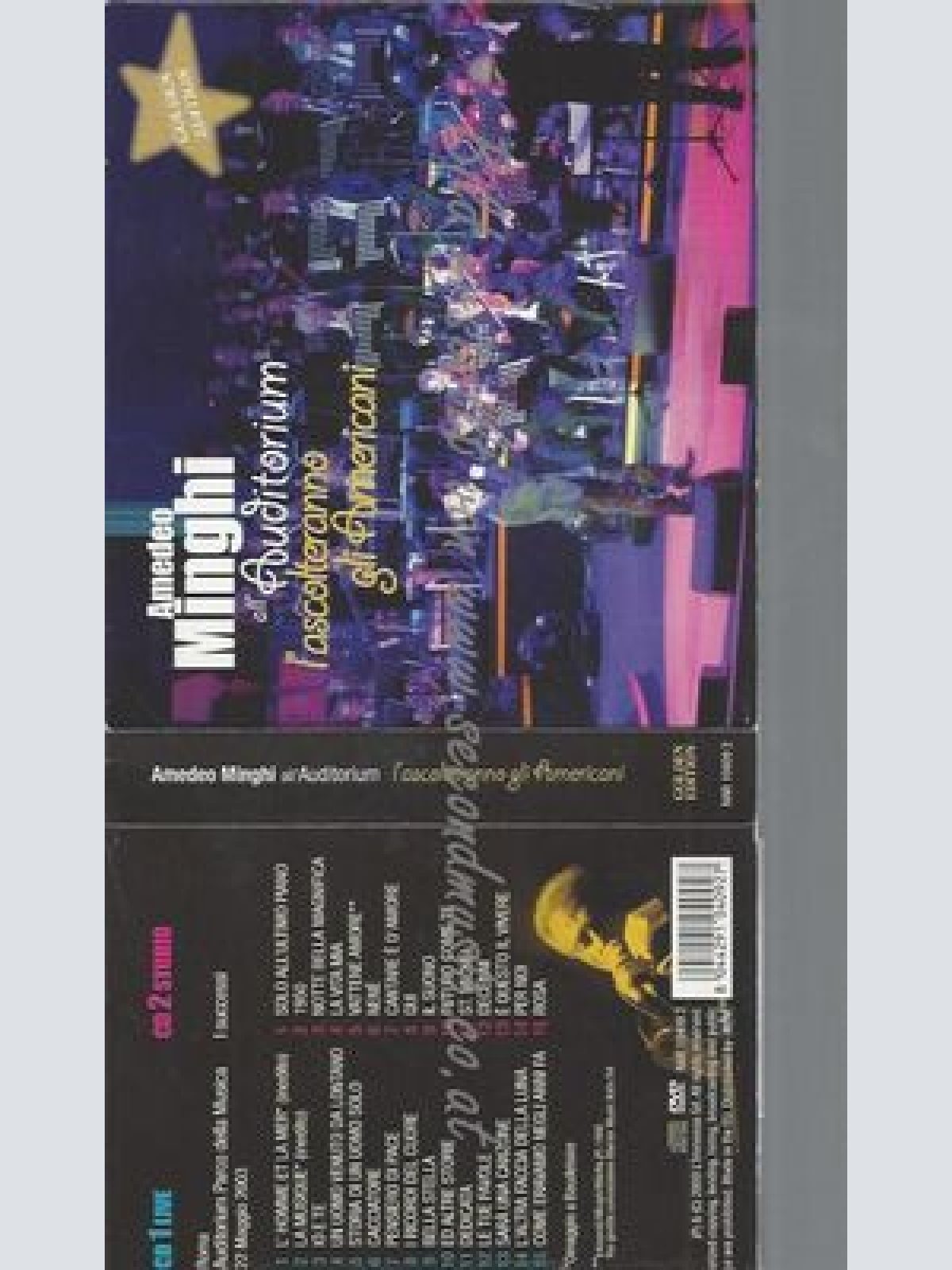 CD--AMEDEO MINGHI--LO ASCOLTERANNO GLI AMERICANI