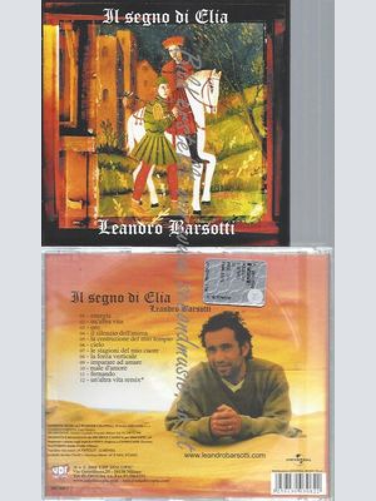CD--BARSOTTI LEANDRO--IL SEGNO DI ELIA