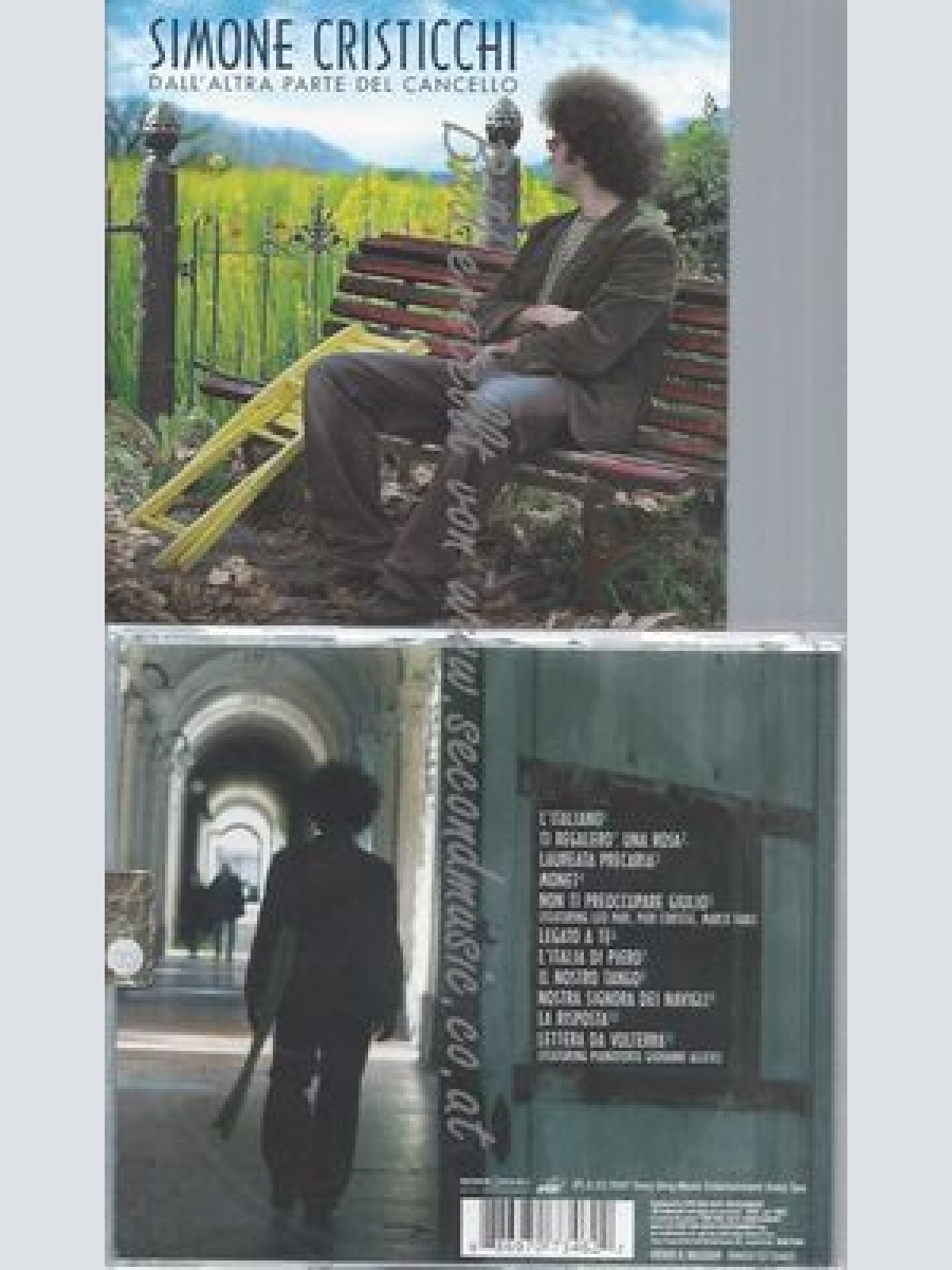 CD--SIMONE CRISTICCHI--DALL'ALTRA PARTE DEL CANCELLO