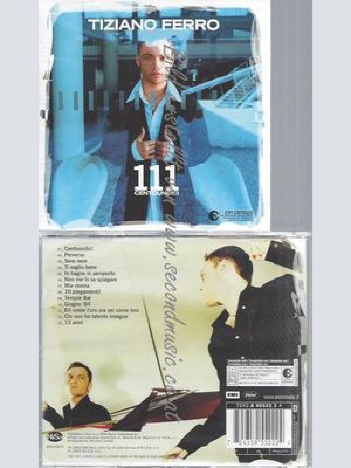 CD--TIZIANO FERRO-- CIENTO ONCE 111