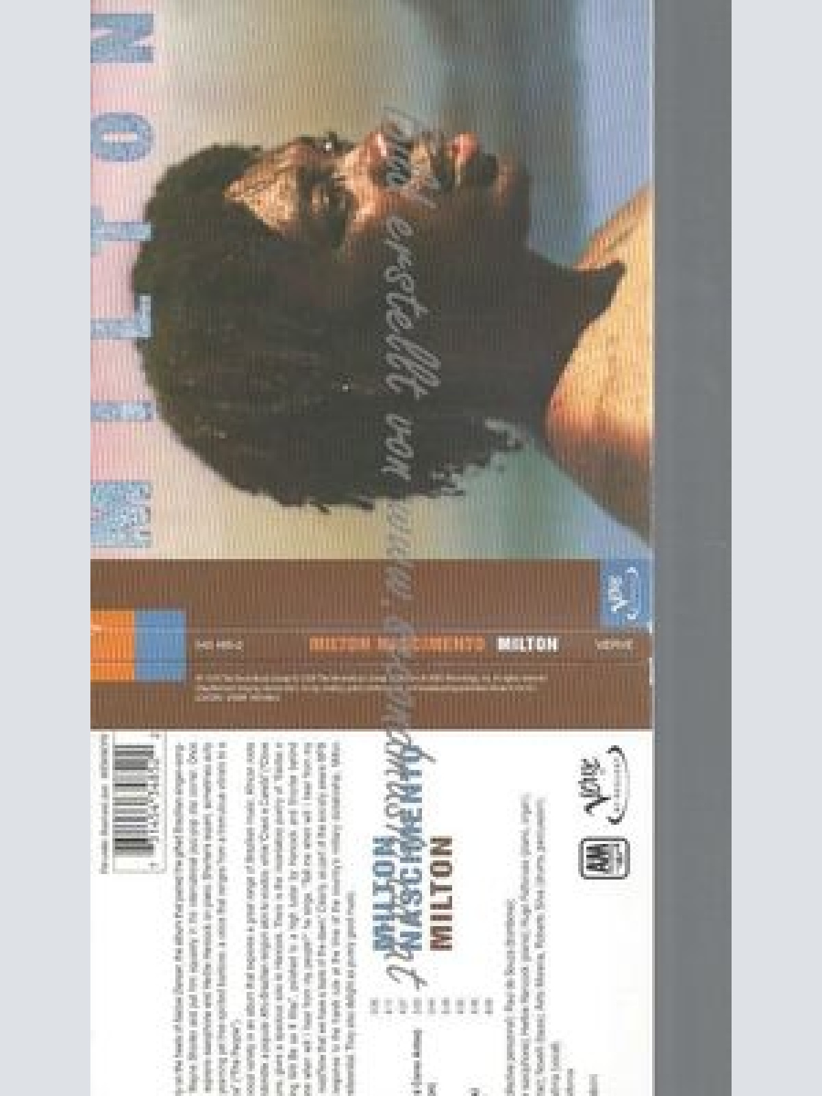 CD--MILTON--SCENES FROM THE INTERIOR