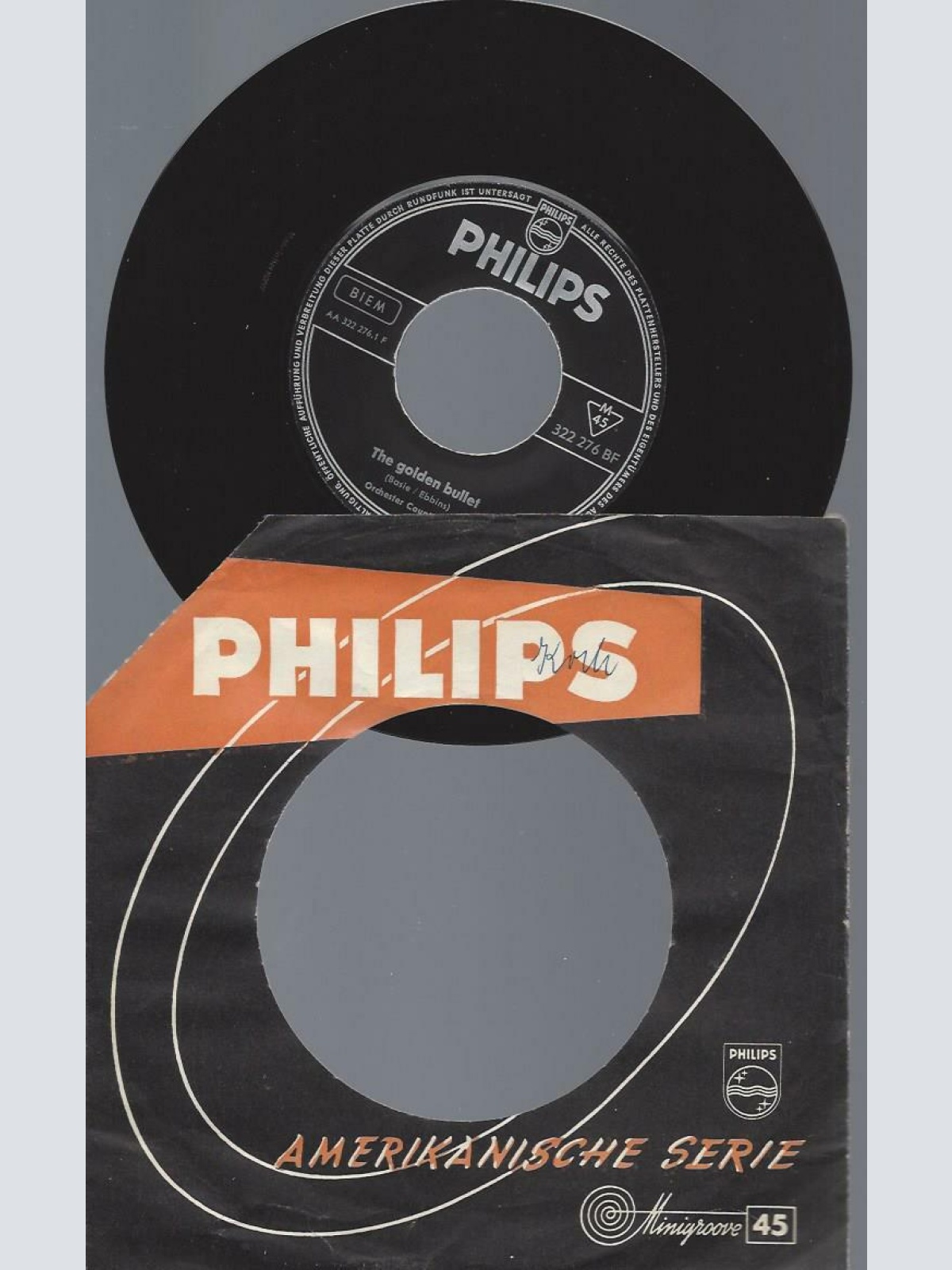 7"   Orchester Count Basie  The Golden Bullet