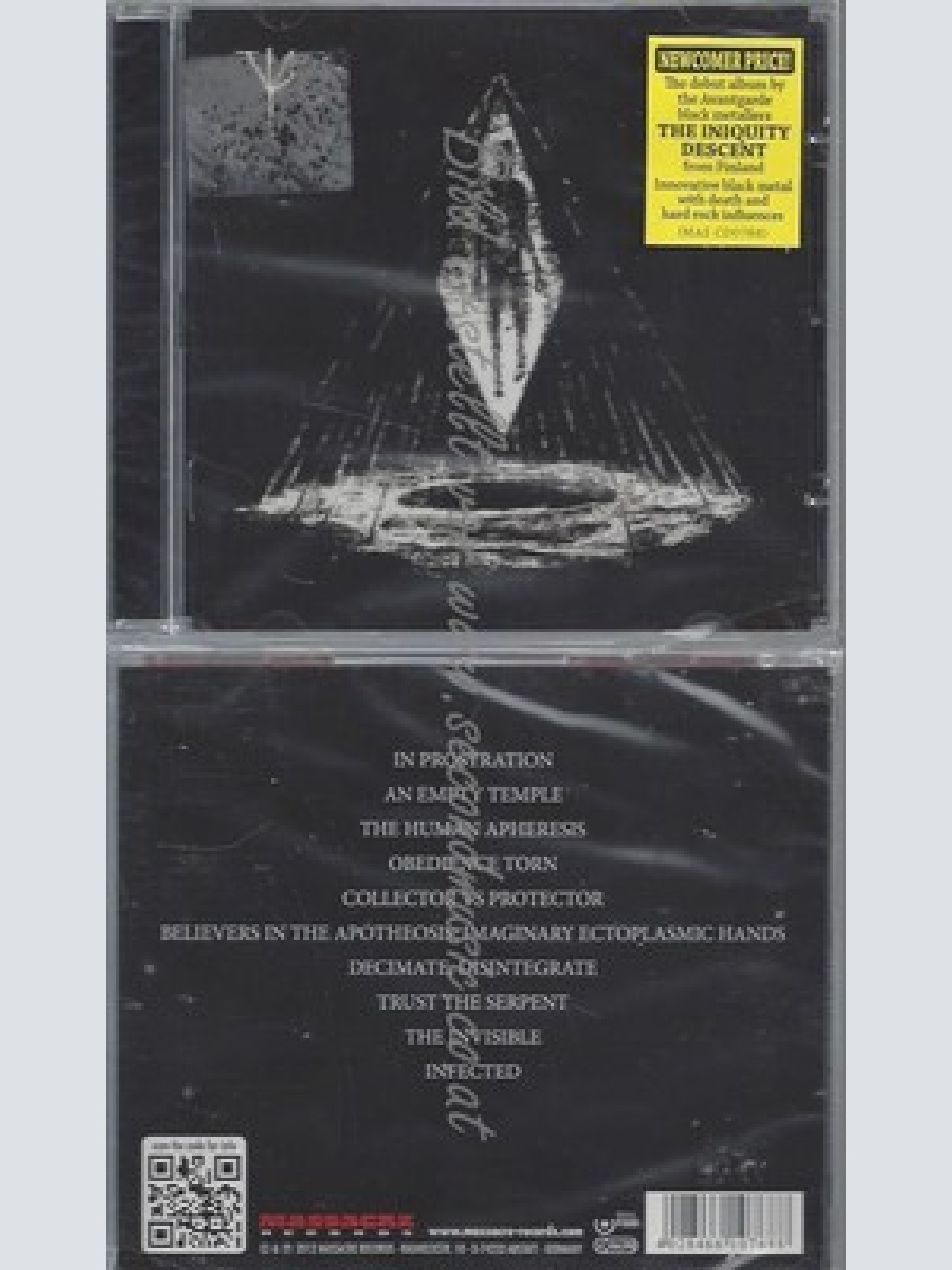 CD--THE INIQUITY DESCENT--THE HUMAN APHERESIS