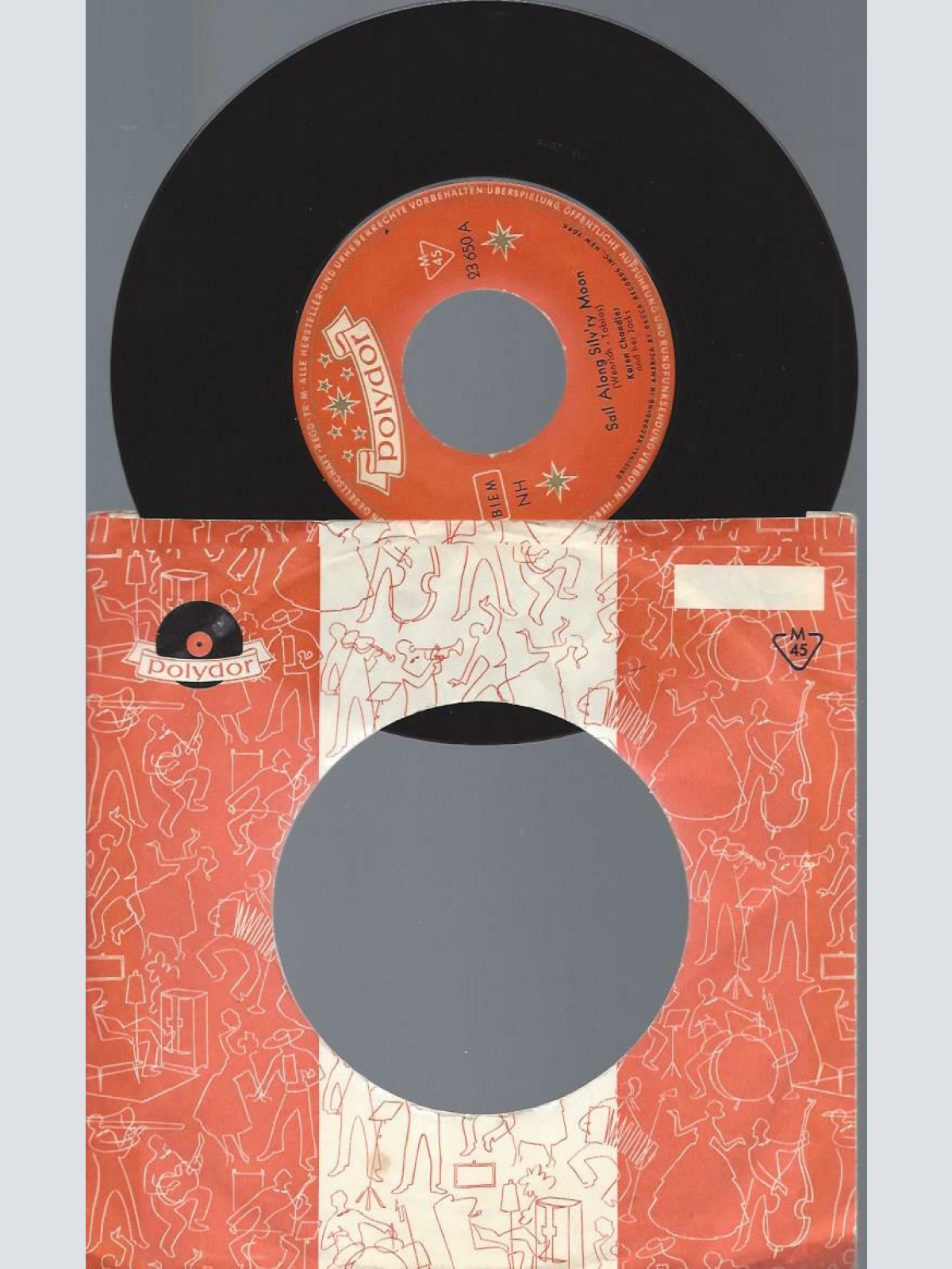 7"     Karen Chandler – Sail Along Silv'ry Moon